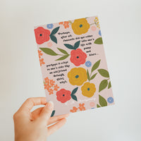 Anne of Avonlea - 'Like An Old Friend' Postcard