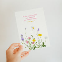 Little Women - 'Love Casts Out Fear' Postcard