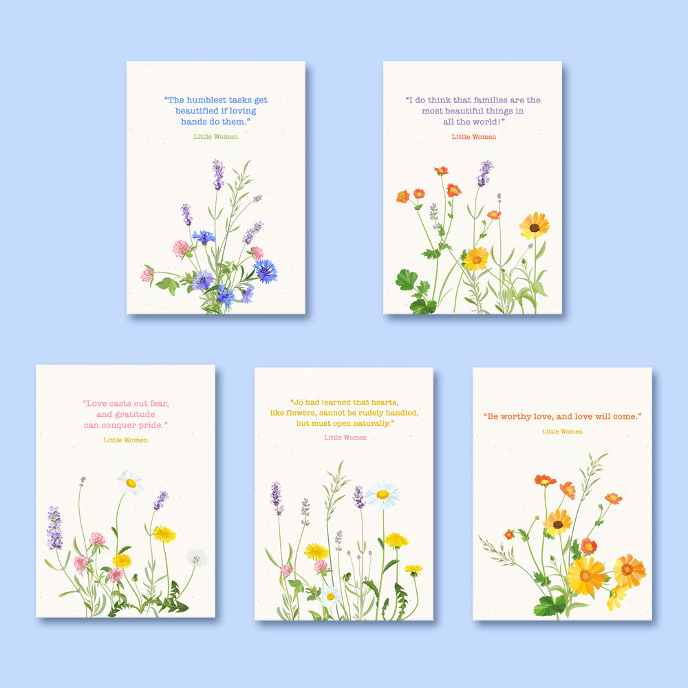 Little Women Postcard Set