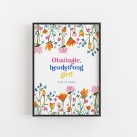 Pride and Prejudice - 'Obstinate Headstrong Girl' Print