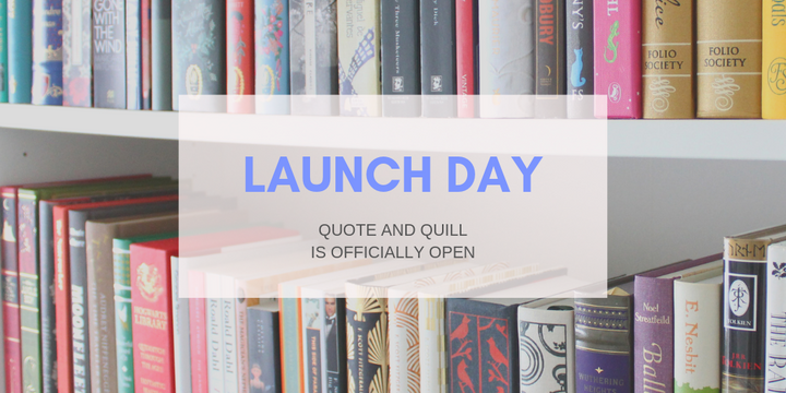 Quote and Quill launches!