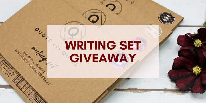 National Card and Letter Writing Month: Win a literary writing set bundle