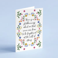Pride and Prejudice - 'There Is A Stubbornness About Me' Literary Quote Card