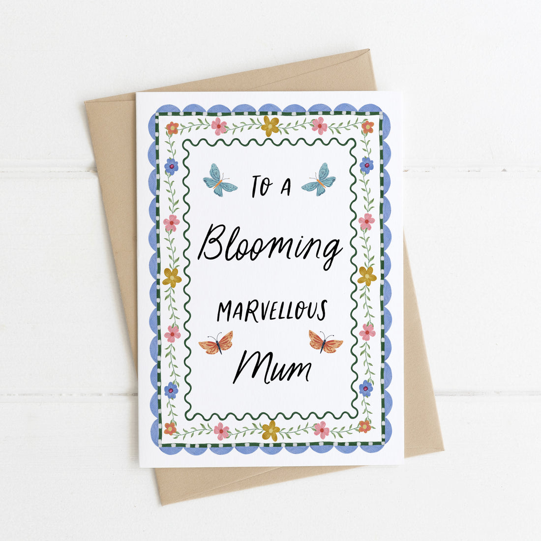 Blooming Marvellous Mum Card