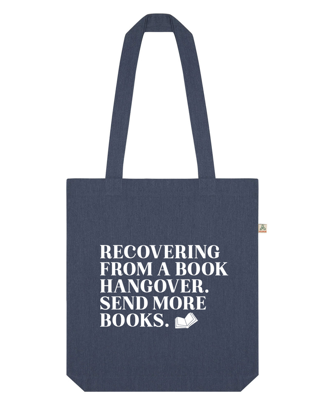 Book Hangover Recycled Tote Bag
