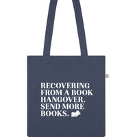 Book Hangover Recycled Tote Bag