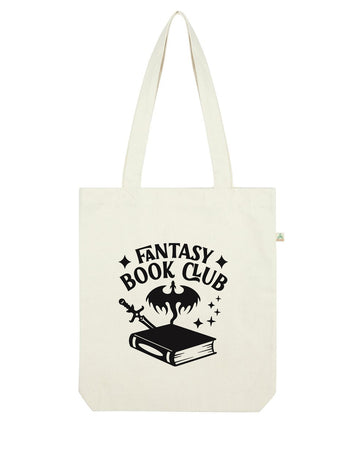 Fantasy Book Club Recycled Tote Bag
