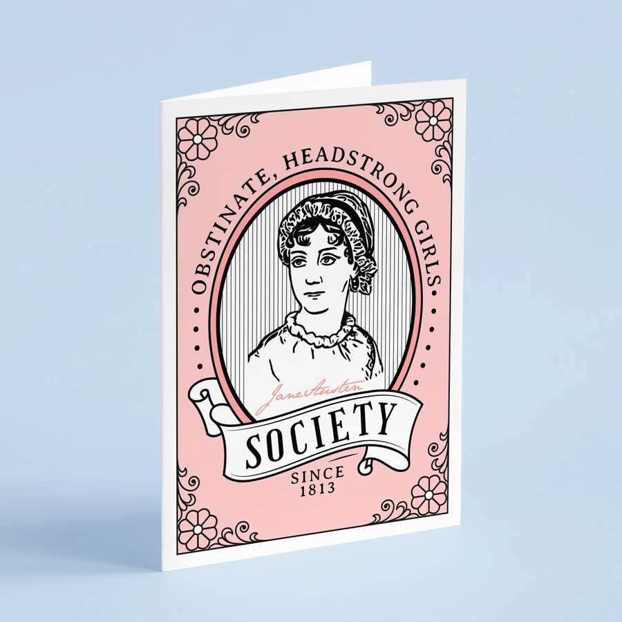 Obstinate Headstrong Girls Society Card