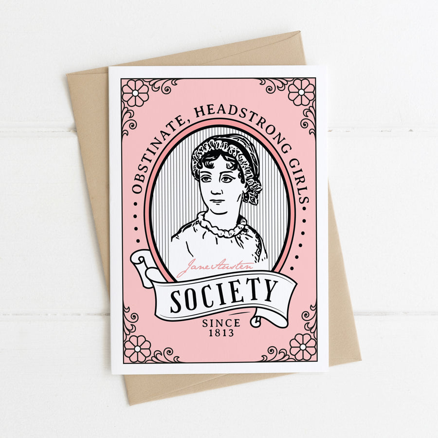 Obstinate Headstrong Girls Society Card