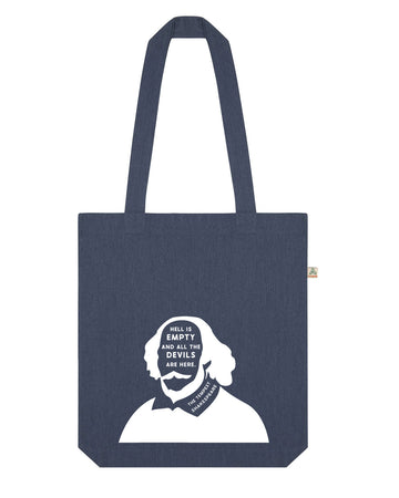 The Tempest - 'Hell Is Empty' Recycled Tote Bag