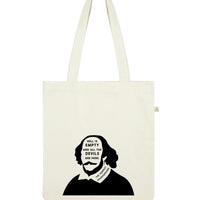 The Tempest - 'Hell Is Empty' Recycled Tote Bag