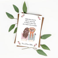 Anne of Green Gables - 'Kindred Spirits' Literary Quote Card