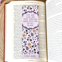 Little Women - 'Life And Love Are Very Precious' Bookmark