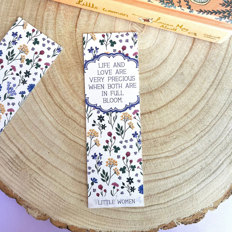 Little Women - 'Life And Love Are Very Precious' Bookmark