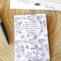 Virginia Woolf A6 Pocket Notebook Set