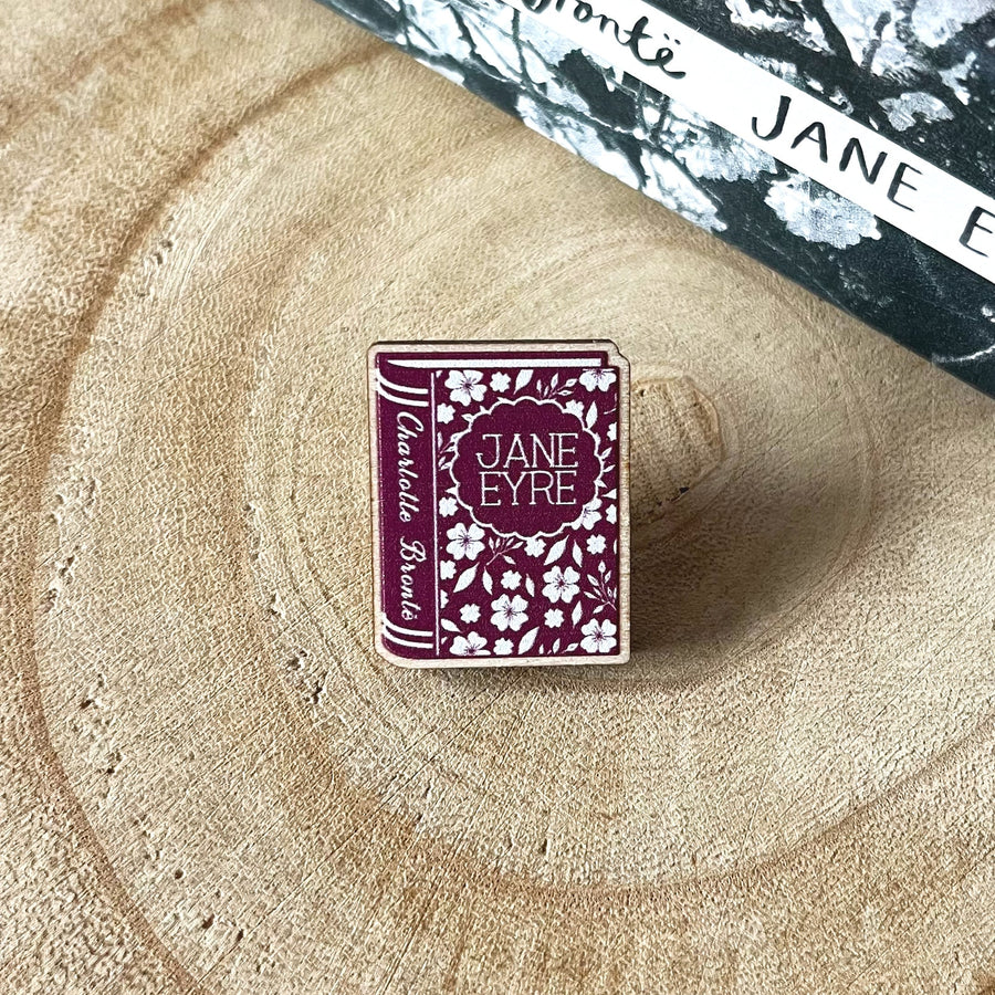 Jane Eyre Wooden Pin