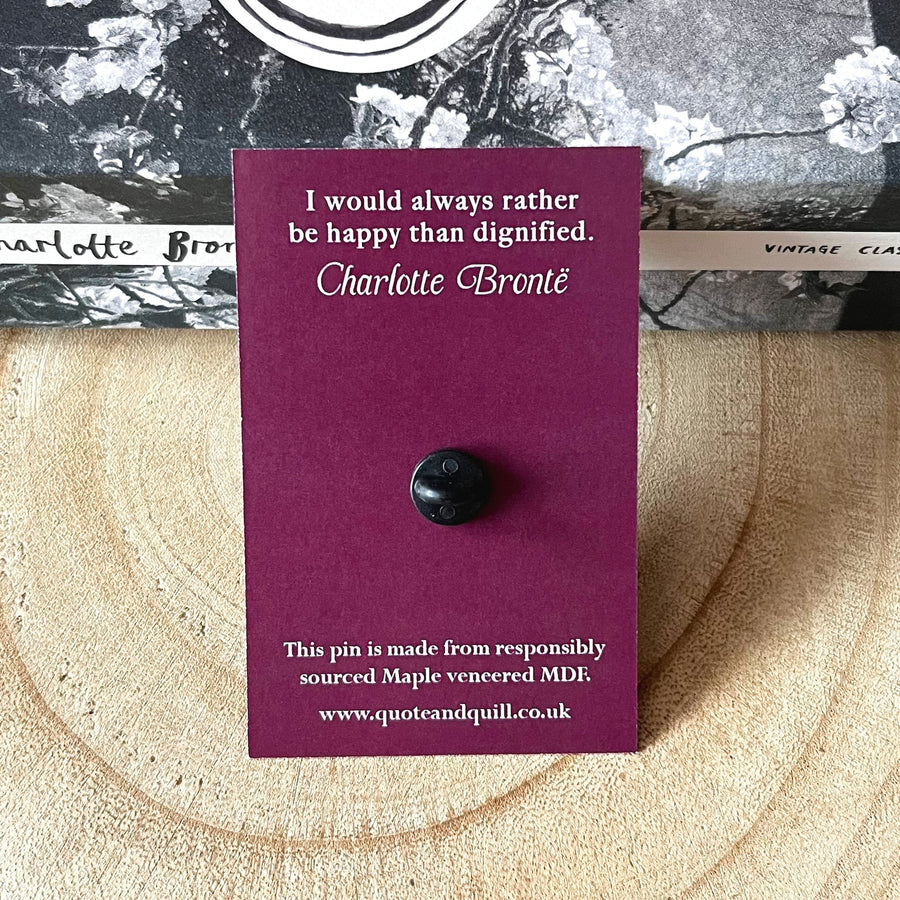 Jane Eyre Wooden Pin