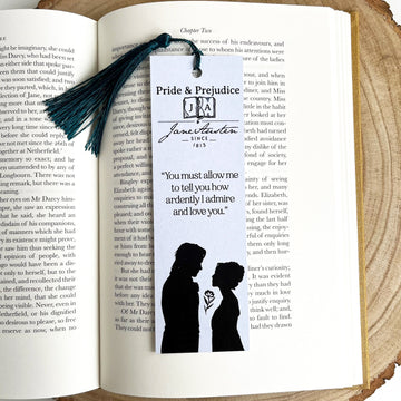 Pride and Prejudice - 'How Ardently I Love and Admire You' Bookmark