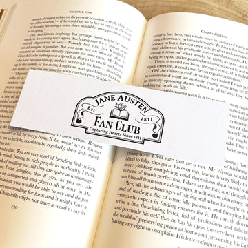 Jane Austen Fan Club Bookmark