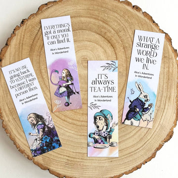 Alice's Adventures In Wonderland Bookmark Set