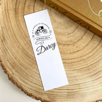 Pride and Prejudice - Always Be A Darcy Bookmark
