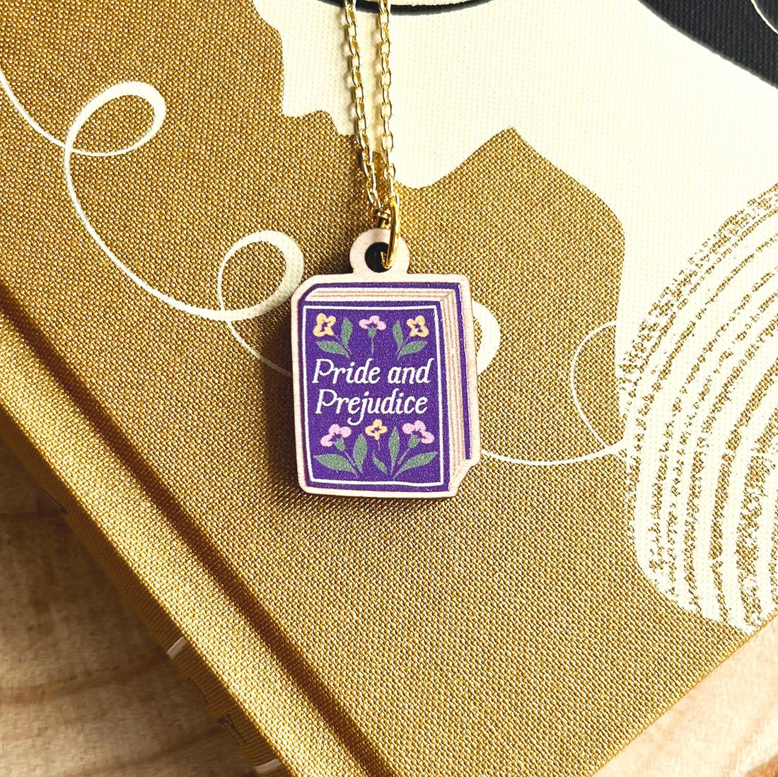 Pride and Prejudice Book Necklace