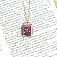 Little Women Book Necklace