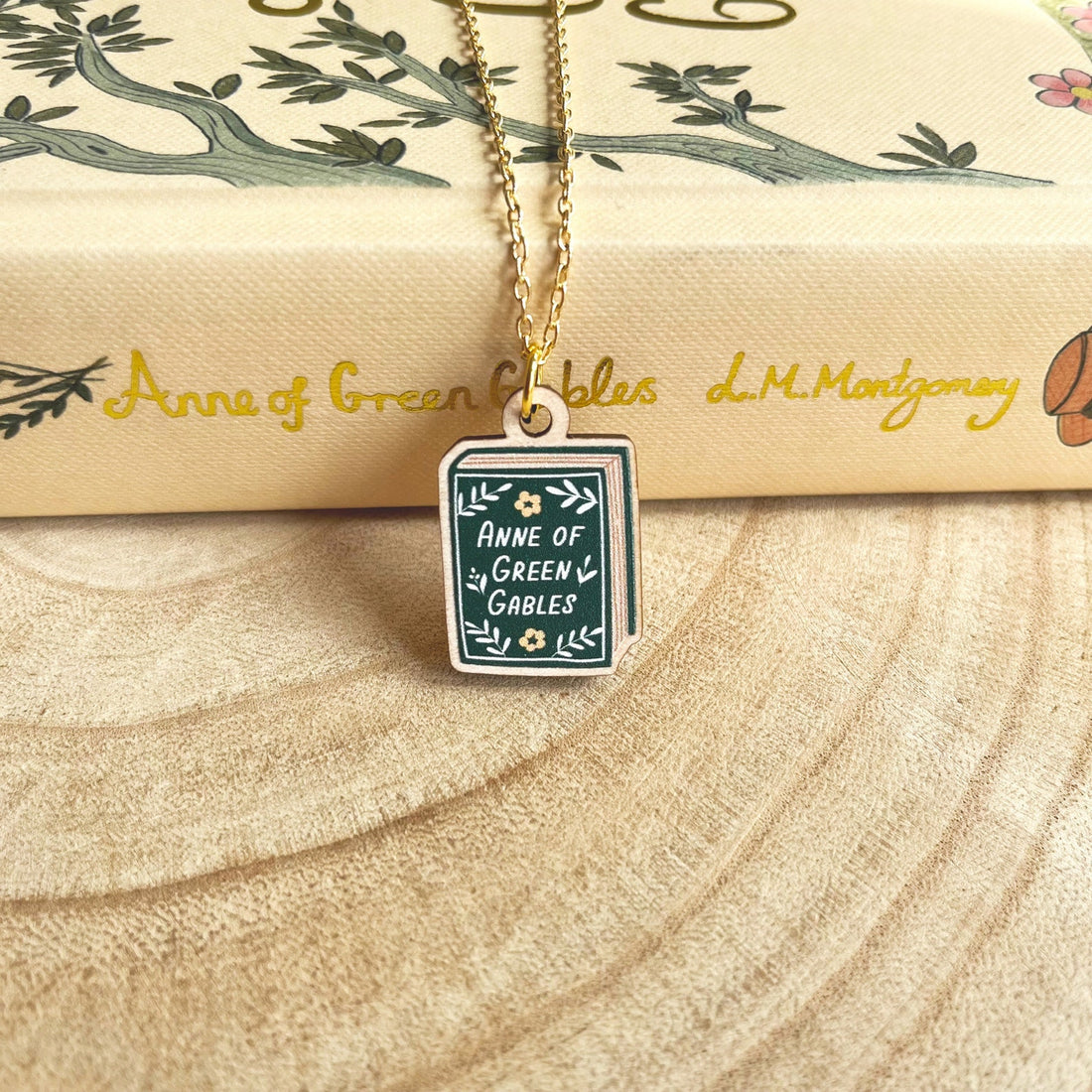 Anne of Green Gables Book Necklace