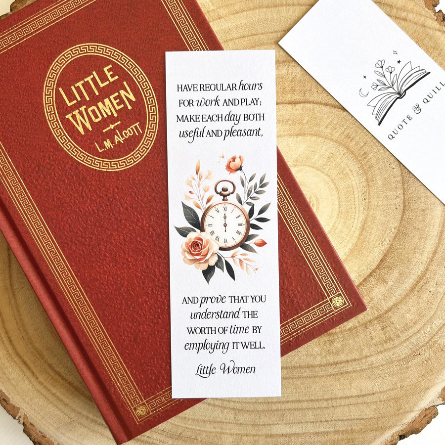 Little Women - 'The Worth Of Time' Bookmark