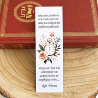 Little Women - 'The Worth Of Time' Bookmark