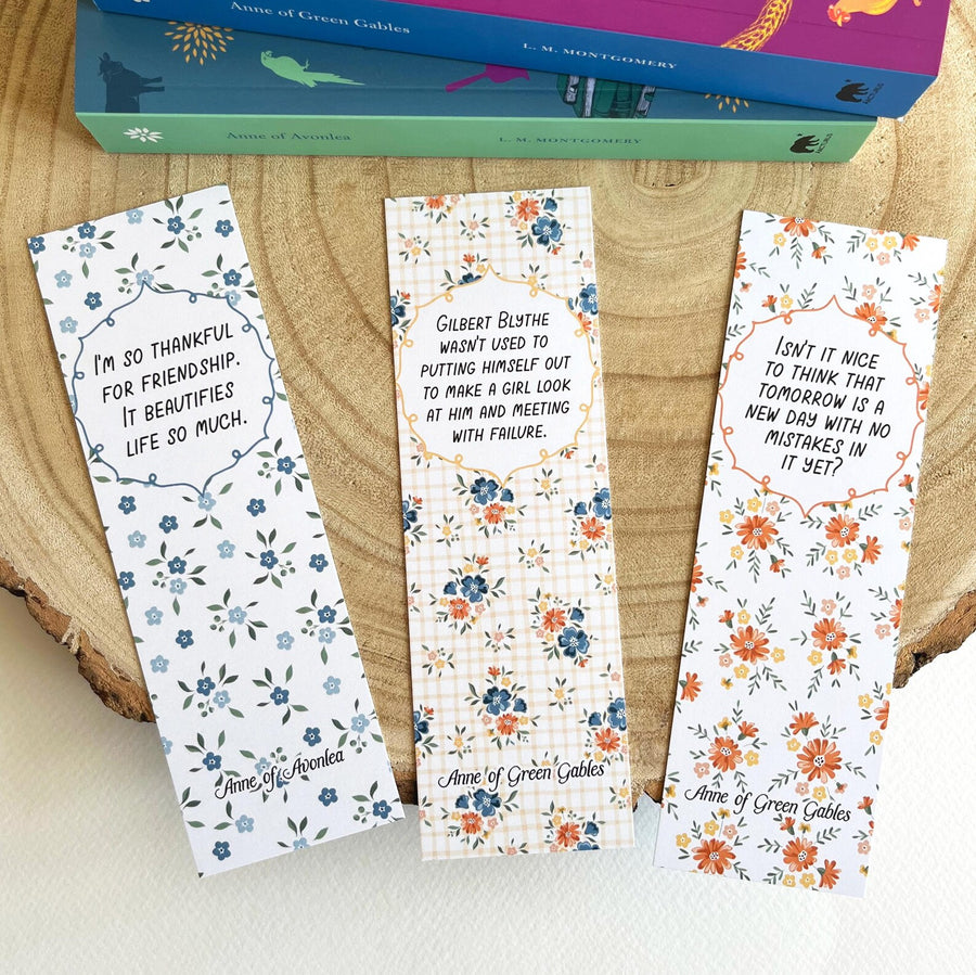 Anne of Green Gables Bookmark Set