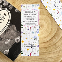 Villette - 'Hope and Sunshine' Bookmark