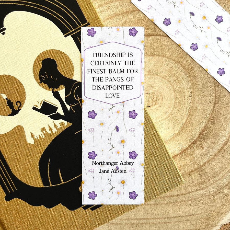 Northanger Abbey - 'The Finest Balm' Bookmark