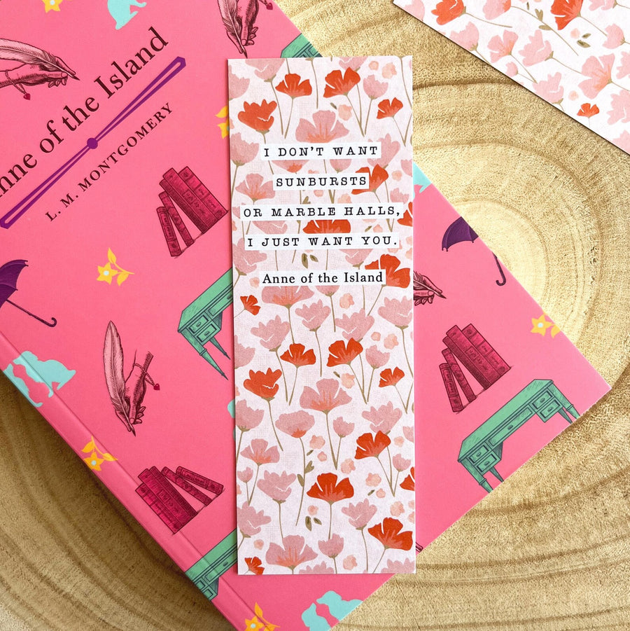 Anne Of The Island - 'I Just Want You' Bookmark