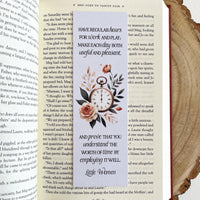 Little Women - 'The Worth Of Time' Bookmark