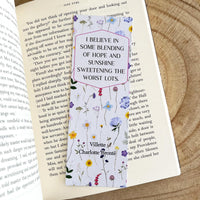 Villette - 'Hope and Sunshine' Bookmark