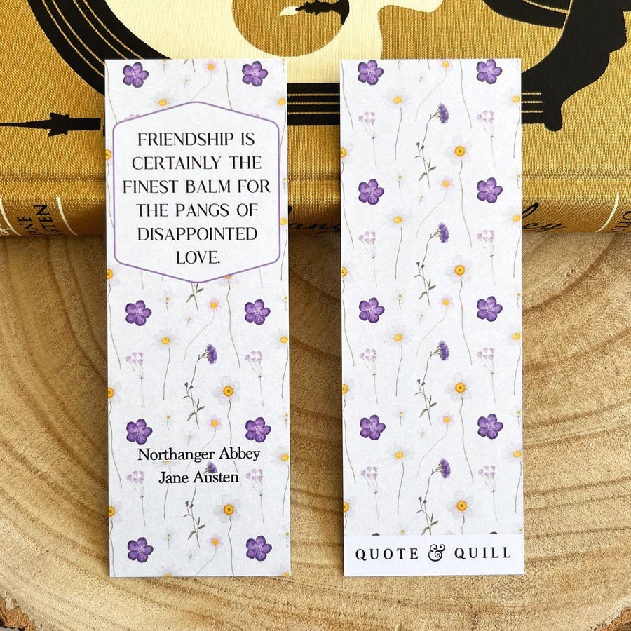 Northanger Abbey - 'The Finest Balm' Bookmark