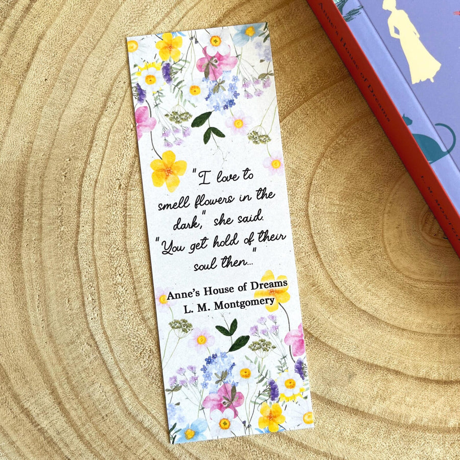 Anne's House Of Dreams - 'Flowers In The Dark' Bookmark