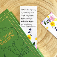 The Secret Garden - 'Nice Things Are Going To Happen' Bookmark