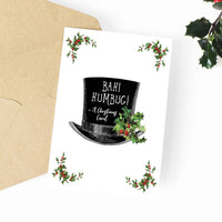Bah! Humbug! Christmas Card