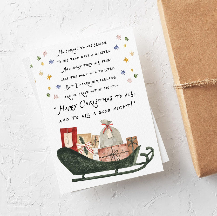 Happy Christmas To All Card