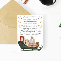 Happy Christmas To All Card