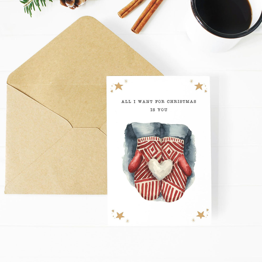 All I Want For Christmas Card