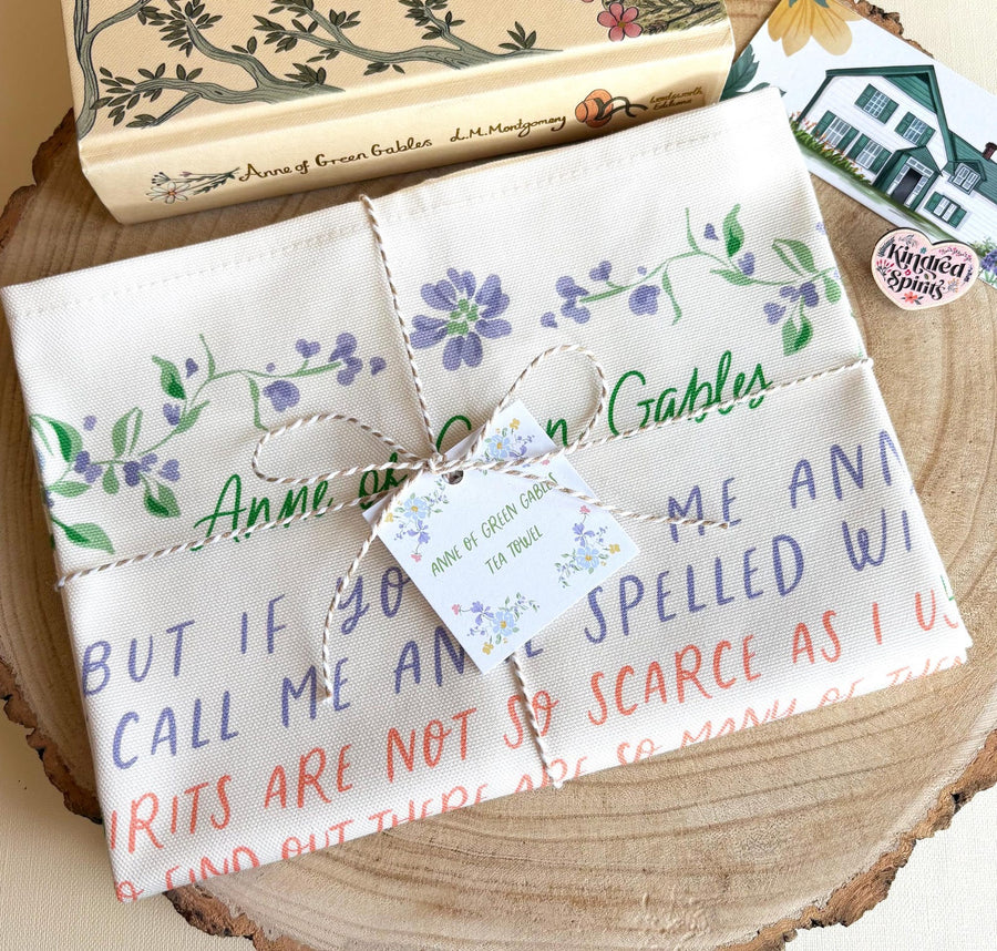 Anne of Green Gables Quotes Tea Towel