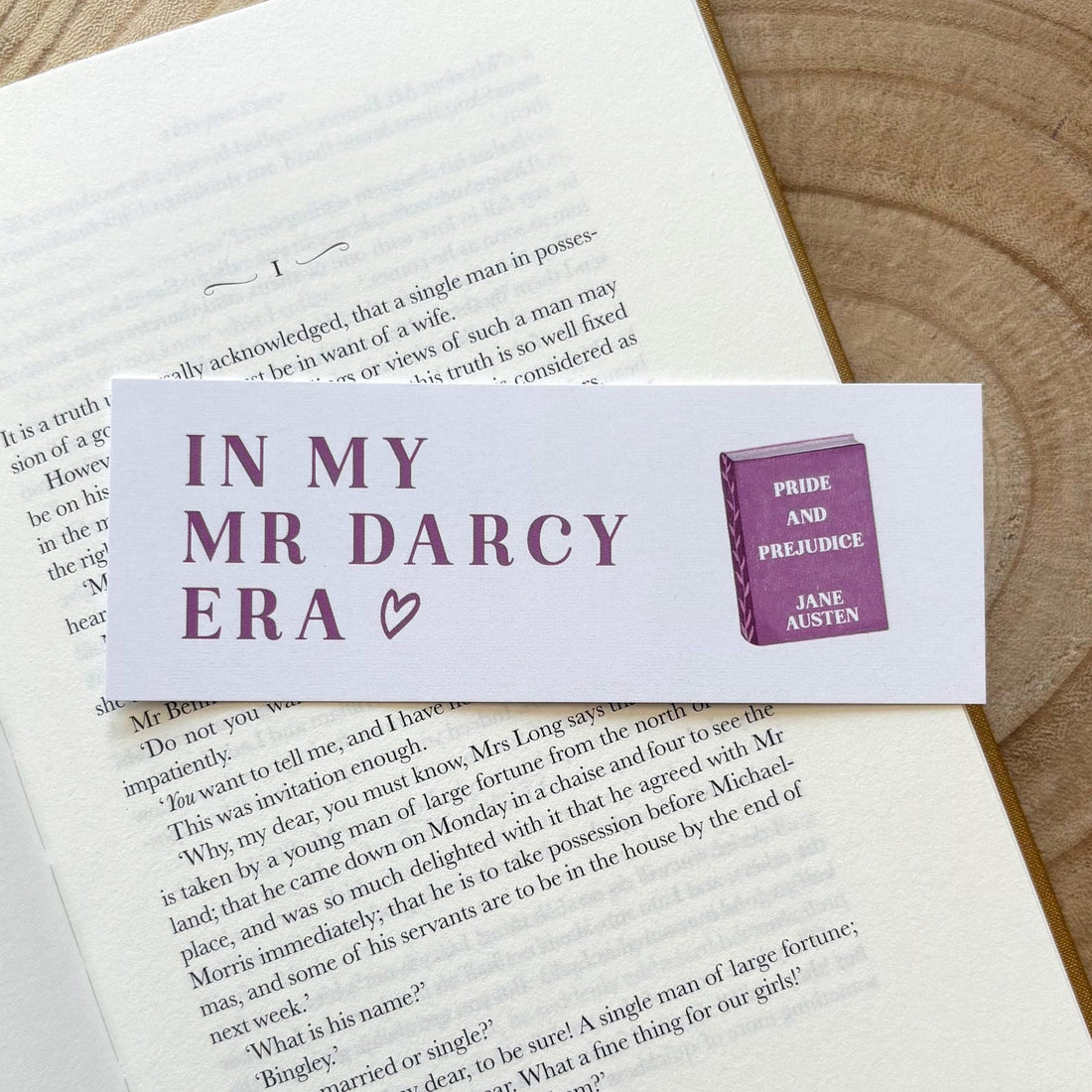 In My Mr Darcy Era Bookmark