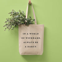 Always Be A Darcy Recycled Cotton Tote Bag