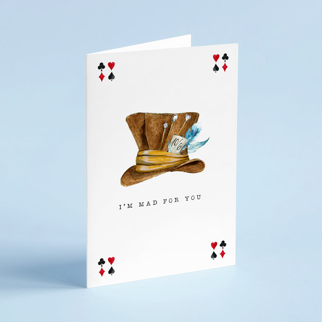 Mad For You - Alice in Wonderland Card