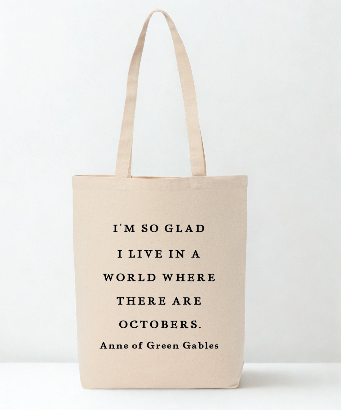 A World Where There Are Octobers Recycled Cotton Tote Bag