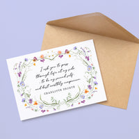 Jane Eyre - 'Best Earthly Companion' Literary Quote Card