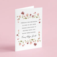 The Secret Garden - 'Nice Things Are Going To Happen' Literary Quote Card